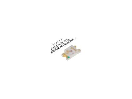 LED SMD 1206 yellow 6÷10mcd 3.2x1.6x1.1mm 120° 2÷2.8V 20mA