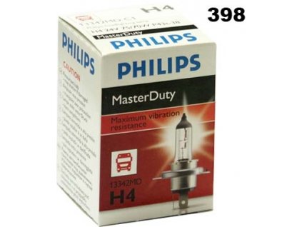 2330 philips h4 masterduty 24v 13342mdc1