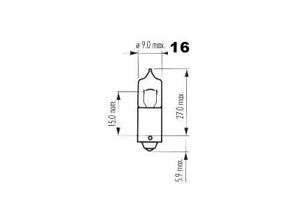 2411 12v 35w ba9s halogen