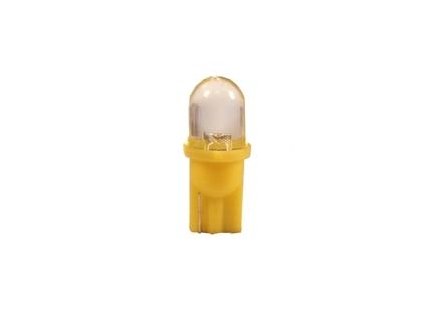 LED žárovka 12V W5W W2,1x9,5d T10 oranžová