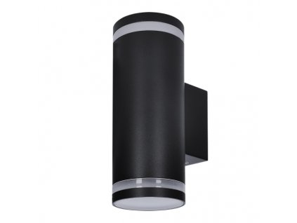 Solight LED venkovní nástěnné osvětlení Potenza, 2x GU10, černá