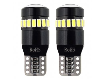 2ks LED 12V/24V 5W W2,1x9,5d čirá CANBUS