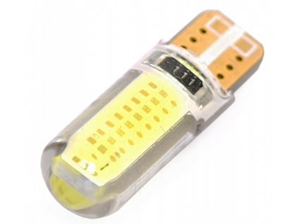 232518 zarovka led 12v w2 1x9 5d cob chip silikon prodlouzena