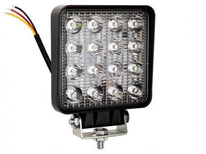 Světlomet LED pracovní čtvercový 10-30V