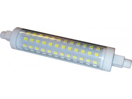 233382 led zarovka r7s 12w 118mm tepla bila 96led