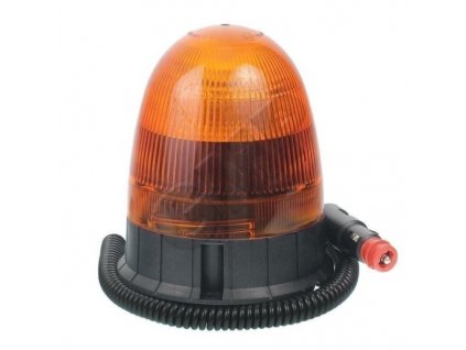 Oranžový maják s magnetem, 12/24V, norma ECE R65 I R10