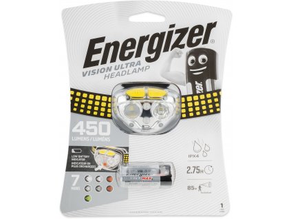 Svítilna čelová Energizer Vision Ultra 450lm 3xAAA