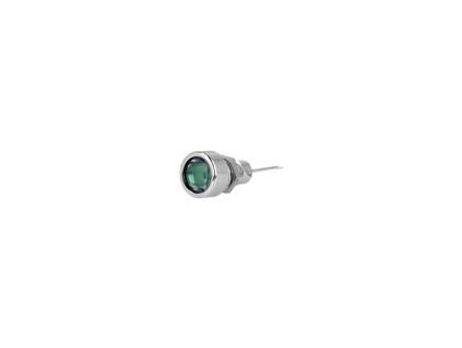 3428 kontrolka led plocha otv 8 2mm ip67 do plosneho spoje mosaz
