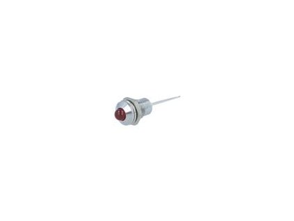 Kontrolka: LED vypouklá červená Ø8,2mm IP40 do plošného spoje
