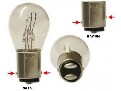 žárovka 24V 21/5W BA15d Narva