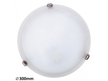 ALABASTRO 3202 stropní svítidlo 1x60W | E27 | IP20 - bílý alabastr