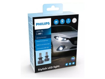 232668 2ks led h7 ultinon pro3022 philips 12 24v