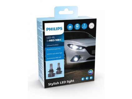 2ks LED HB3/HB4 Ultinon Pro3022  PHILIPS 12/24V