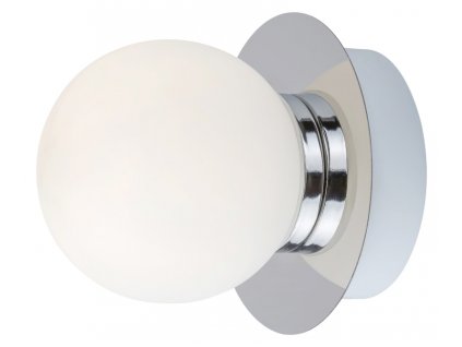 Přisazené svítidlo do koupelny Becca 1x28W | G9 | IP44 - chrom