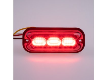237902 predator 3x4w led 12 24v cerveny ece r10
