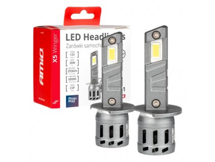 237939 2ks zarovka led h1 12v 2936 lm x5