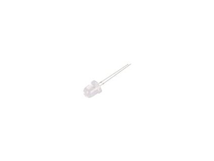 241431 led 7 8mm modra 2500mcd 30 celo vypoukle 9v poc vyv 2 190mw