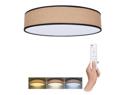 241828 solight led osvetleni s dalkovy ovladacem brownie 60w 4200lm 50cm zmena chromaticnosti s