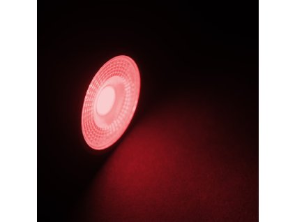 Barevná LED žárovka MR16 3W60D - Červená