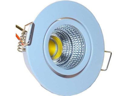 68069 podhledove svetlo bile led 1x3w denni bila 230v 3w