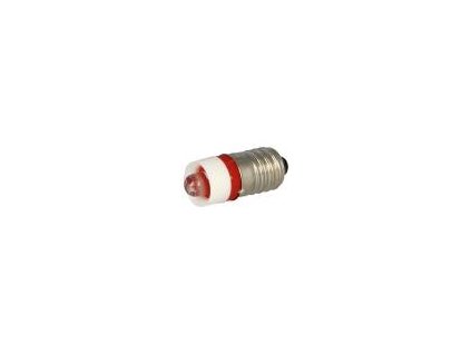 4926 zarovka led cervena e10 12vdc 12vac