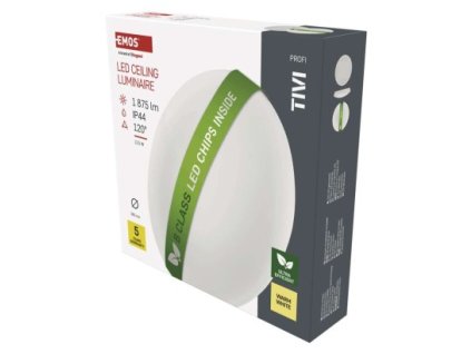 244960 led prisazene svitidlo tivi b class kruhove bile 12 5w ip44 tepla bila