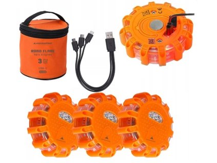 245663 svitilna vystrazna led nabijeci set 3ks