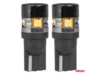 LED žárovka sada 12V/24V 5W W2,1x9,5d čirá CANBUS