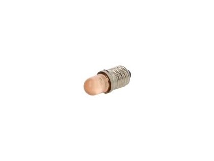 116979 zarovka led oranzova e10 230vac 150 170mcd