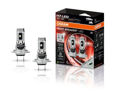 246746 led h7 12v 16w night breaker speed osram set 2ks