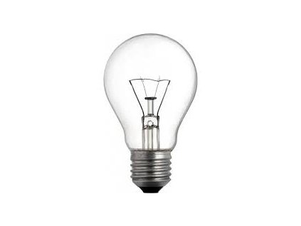 124250 obycejna vlaknova zarovka 240v 60w cira helios