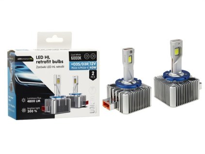 247997 2ks led d3s d3r 12v 40w 4800lm vision