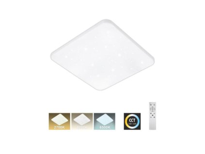 LED stropní svítidlo - FLORA 36W CCT + ovladač, Trixline TR-604S