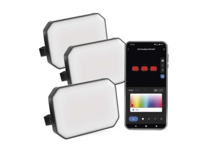 249082 gosmart venkovni reflektor startovaci sada 3 ks