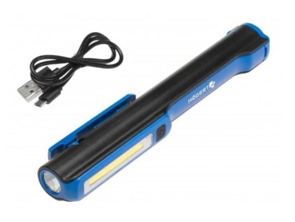 122420 pracovni svitilna led cob 3w nabijeci 1200mah 3 6v hogert