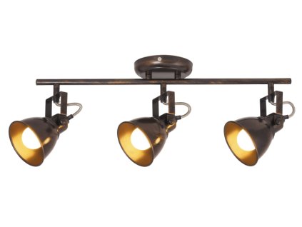 VIVIENNE stropní bodové svítidlo max. 3x40W | E14 | IP20 - antická hnědá