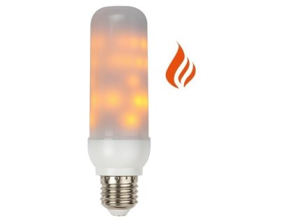 250167 led zarovka 3d smart flame t60 3w e27 230v 1800k 110lm 340