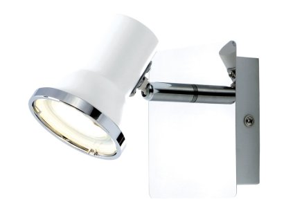 244468 led koupelnove nastenne bodove svitidlo steve 1x4 5w gu10 430lm 4000k ip44