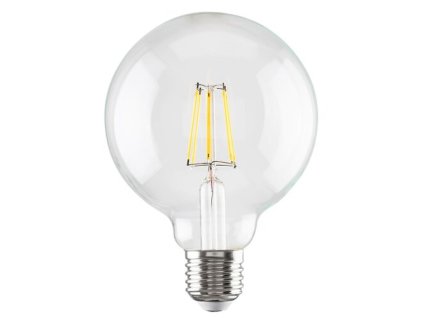 244794 led filament zarovka cira g95 e27 7 2w 806lm 2700k