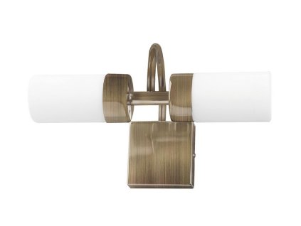 246470 led koupelnove nastenne svitidlo betty 2x4w 785lm 4000k ip44 bronz