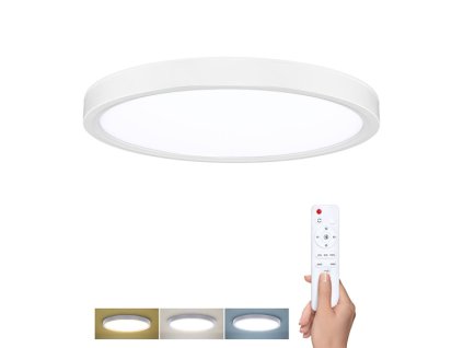 249567 solight led osvetleni s dalkovym ovladacem estela white 60w 4500lm 50cm zmena chromaticno