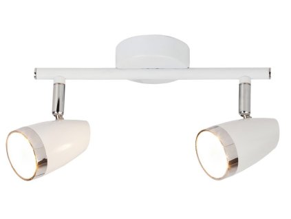 250070 karen 6667 led stropni bodove svitidlo 2x4w 560lm 3000k ip20 bila