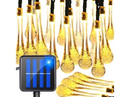 207089 solarni girlanda zahradni svetla zarovky zavesne dlouhe 4 5 m