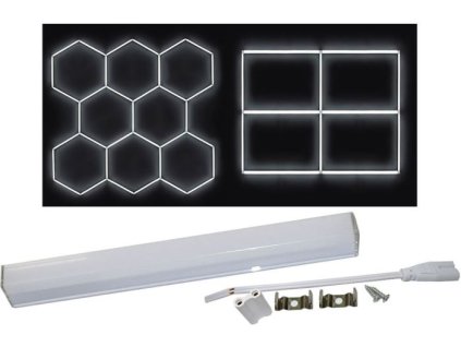 250656 modul 300mm 230vac 5w bila 3000k pro led osvetleni hexagon
