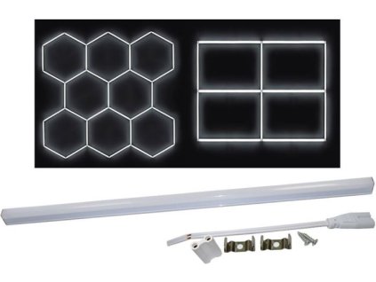 250665 modul 870mm 230vac 14w bila 3000k pro led osvetleni hexagon