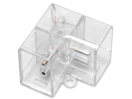 250675 spojka l 90 2pin pro led trubice hexagon