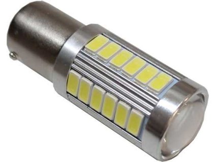 250494 zarovka led bay15d 10 30v bila 33x smd5730