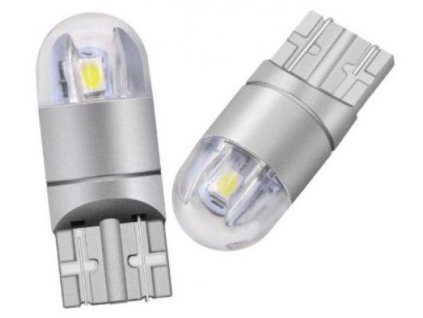 250496 zarovka led t10 12 24v 1 5w bila 2xsmd3030