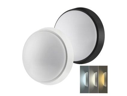 250792 solight led venkovni osvetleni nastavitelna teplota svetla 3cct 15 18 20w 1800lm 22cm 2v