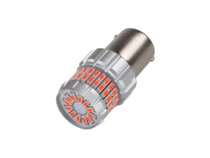 250794 led ba15s cervena 12v 60led 3014smd 360
